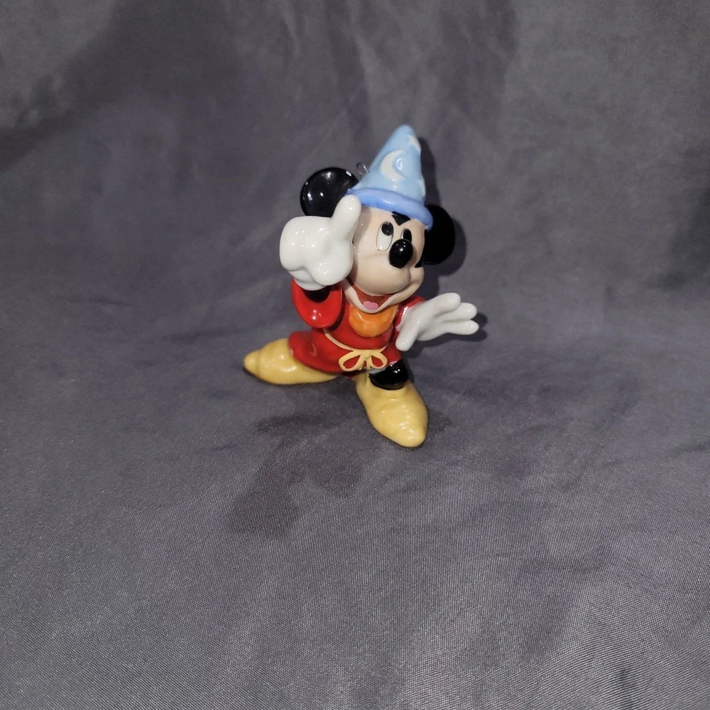 Walt Disney Mickey Mouse Fantasia Sorcerer Ceramic figure
